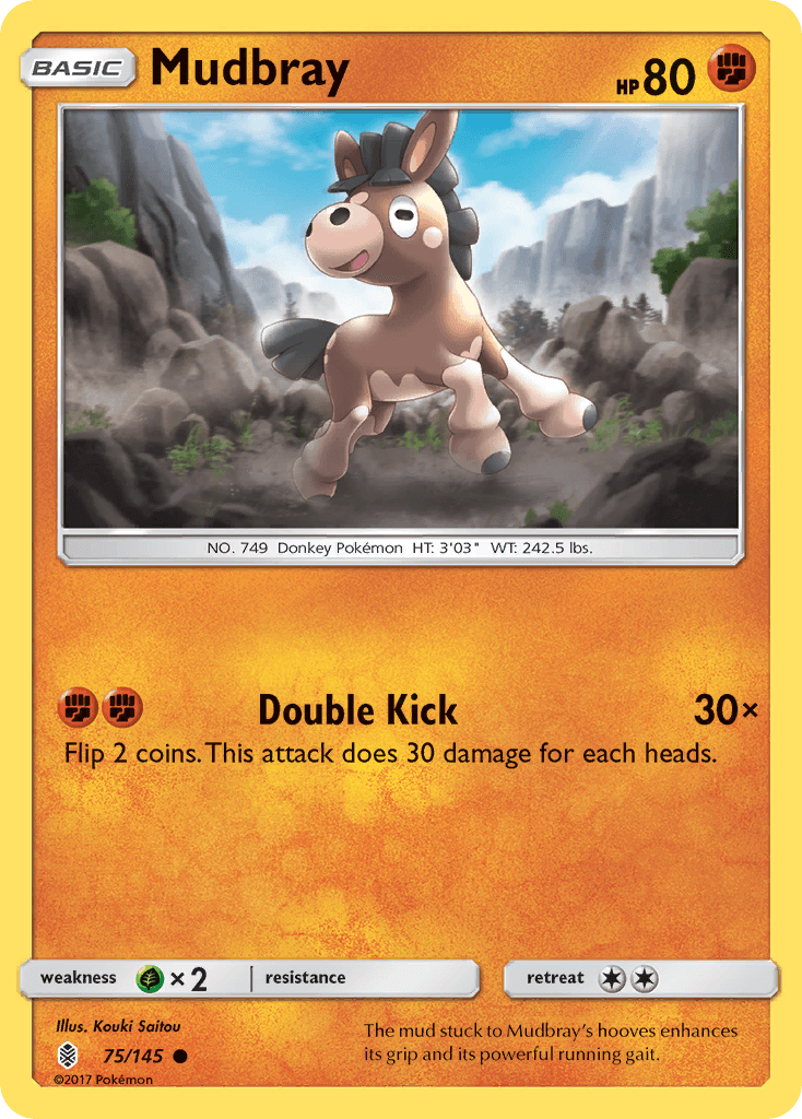 Mudbray, kortbilde fra pokemontcg.io