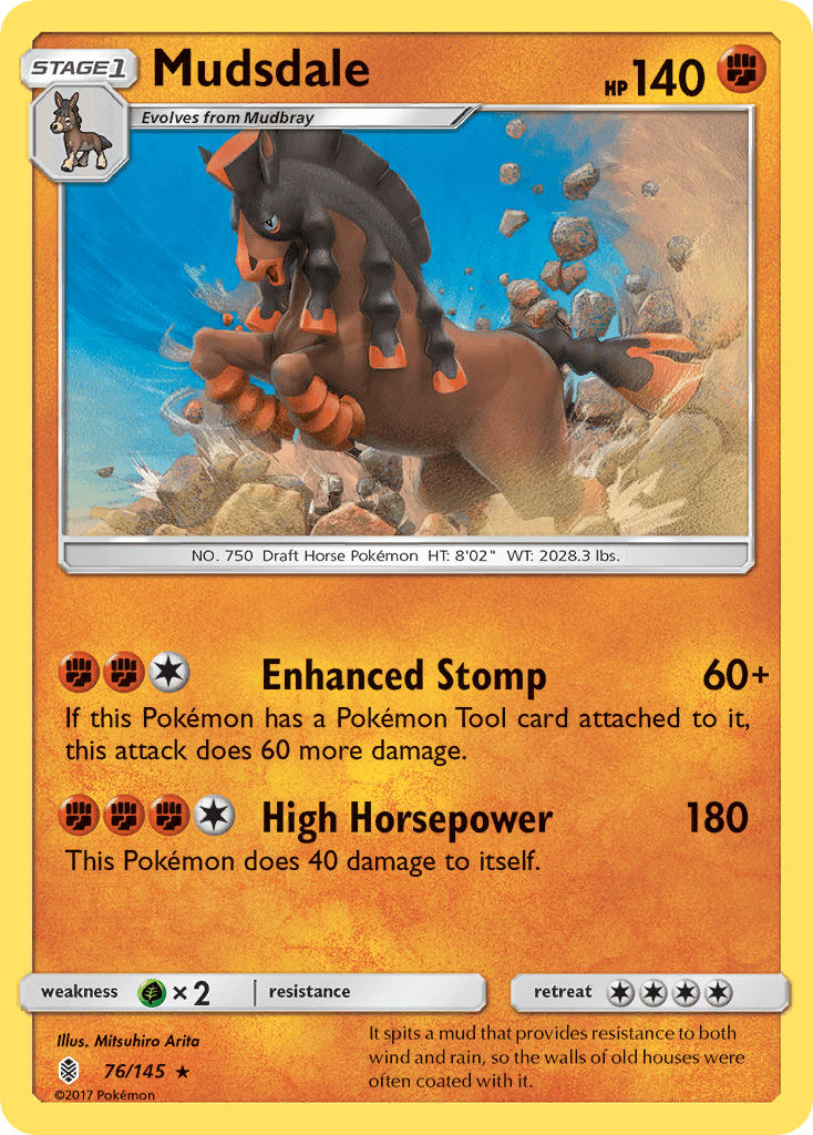 Mudsdale, kortbilde fra pokemontcg.io