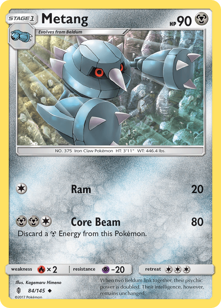Metang, kortbilde fra pokemontcg.io