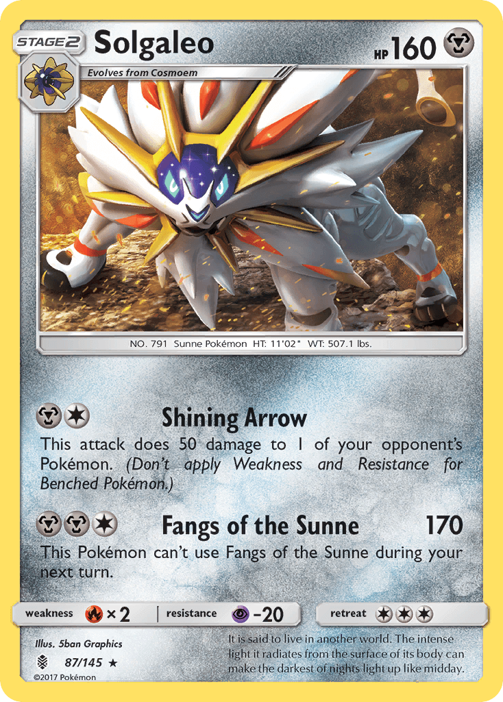 Solgaleo, kortbilde fra pokemontcg.io