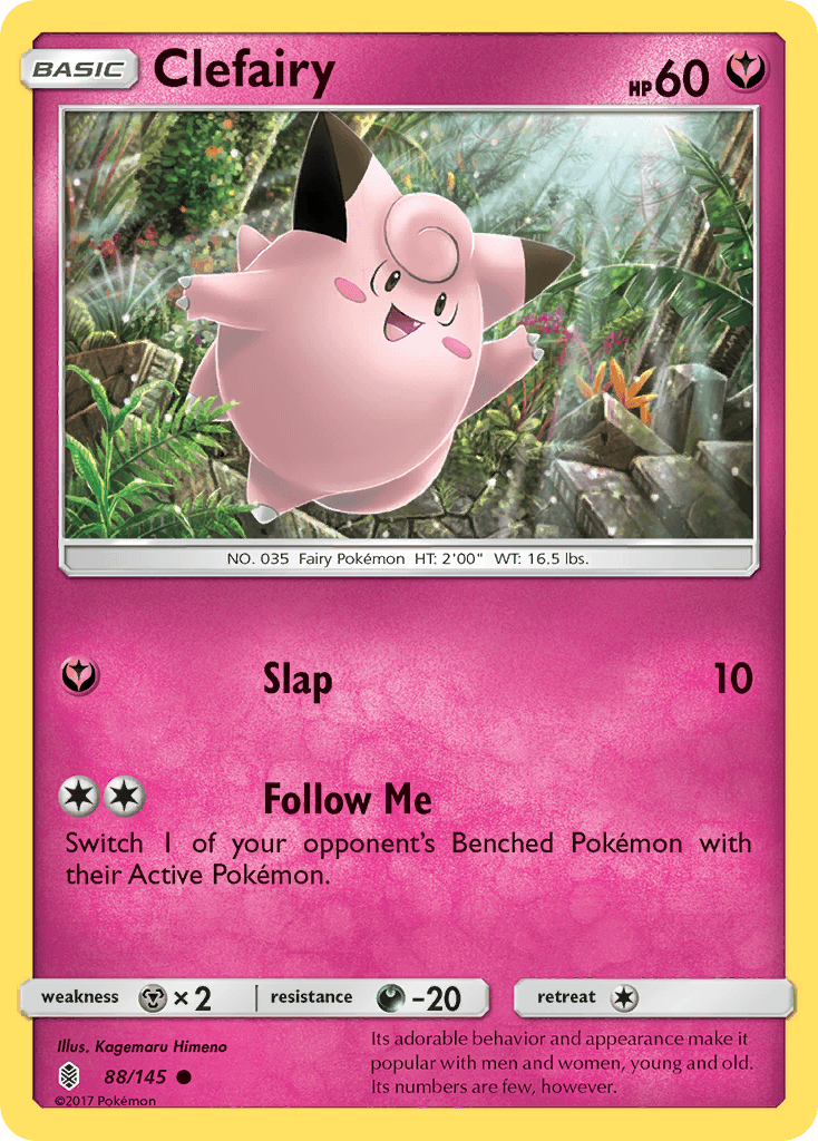 Clefairy, kortbilde fra pokemontcg.io