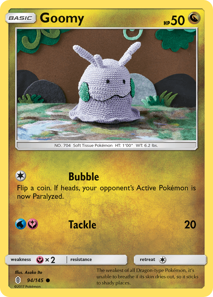 Goomy, kortbilde fra pokemontcg.io