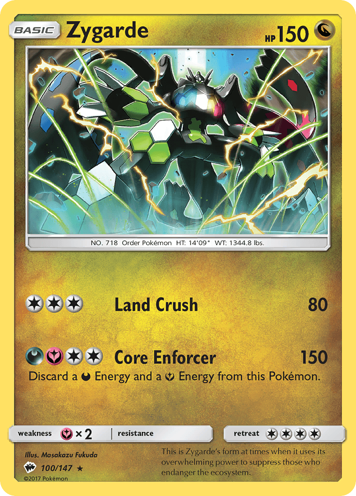 Zygarde, kortbilde fra pokemontcg.io