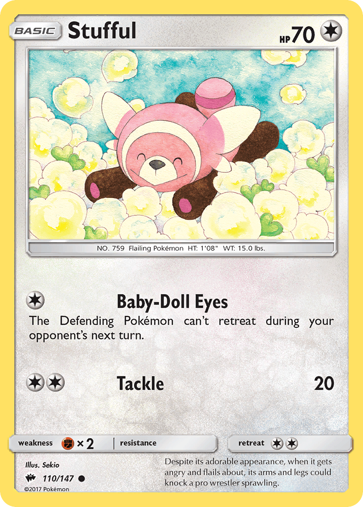 Stufful, kortbilde fra pokemontcg.io