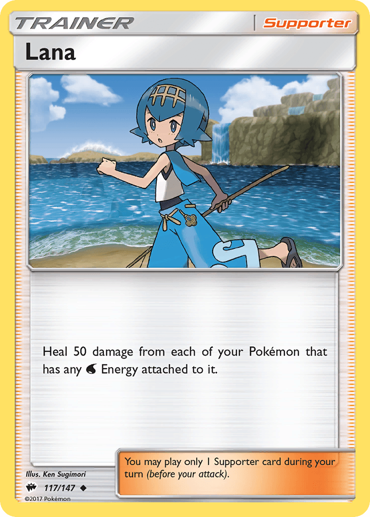 Lana, kortbilde fra pokemontcg.io
