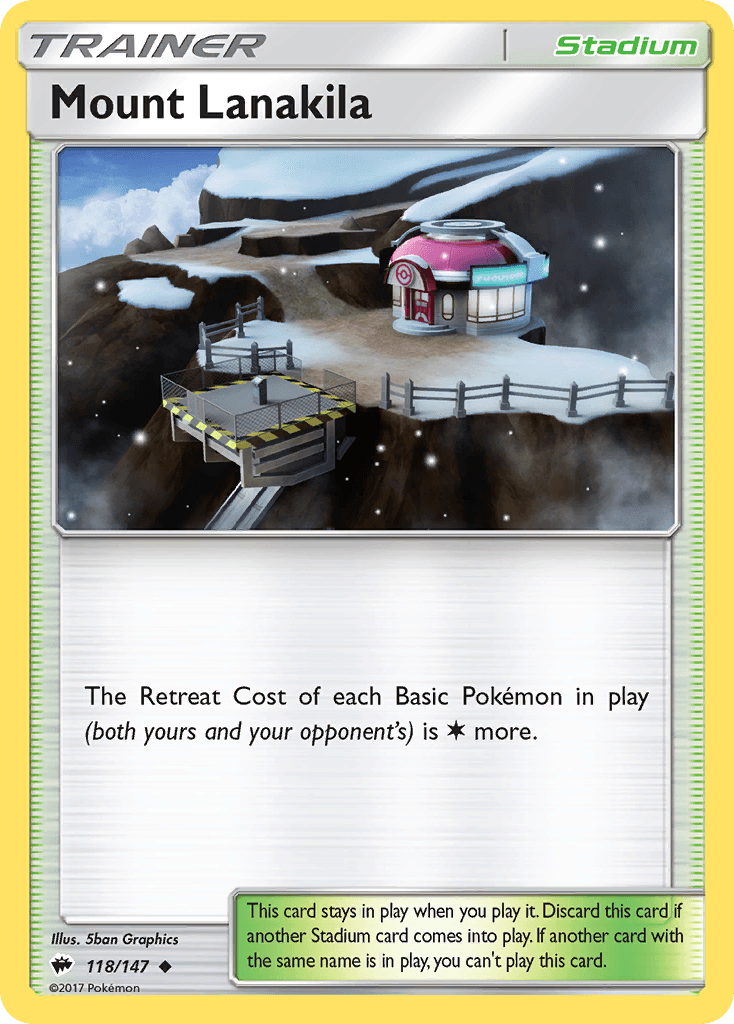 Mount Lanakila, kortbilde fra pokemontcg.io