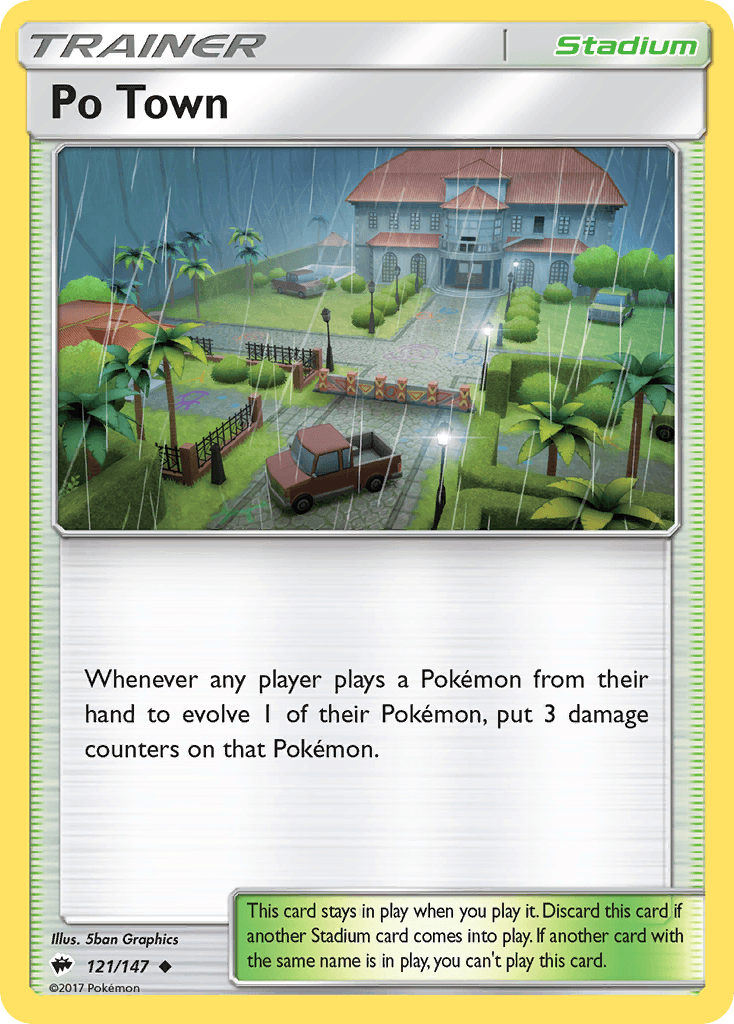 Po Town, kortbilde fra pokemontcg.io