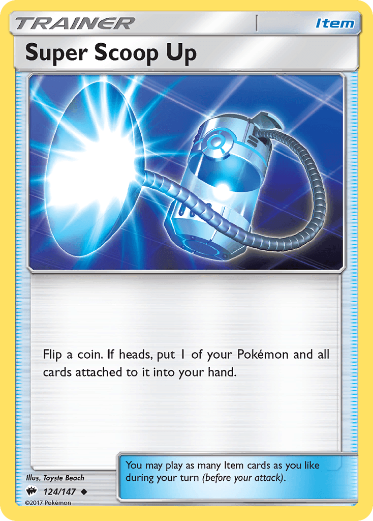Super Scoop Up, kortbilde fra pokemontcg.io