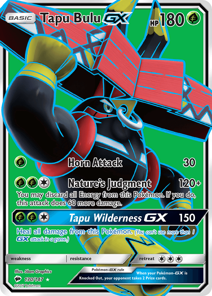 Tapu Bulu-GX, kortbilde fra pokemontcg.io