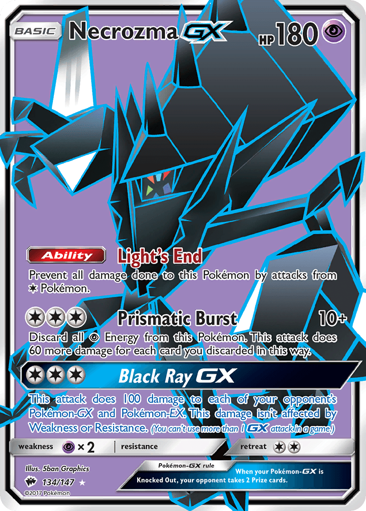 Necrozma-GX, kortbilde fra pokemontcg.io