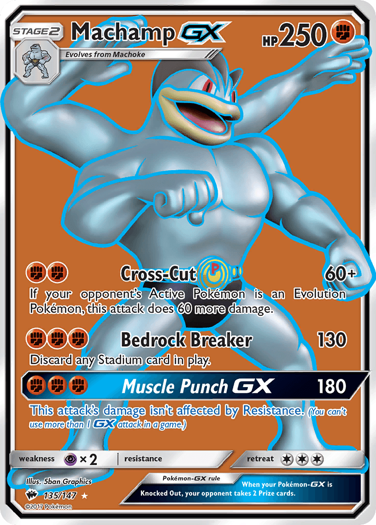 Machamp-GX, kortbilde fra pokemontcg.io