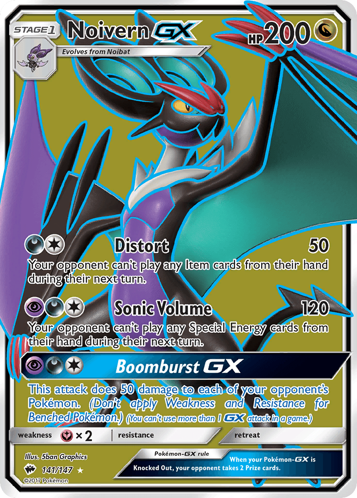 Noivern-GX, kortbilde fra pokemontcg.io