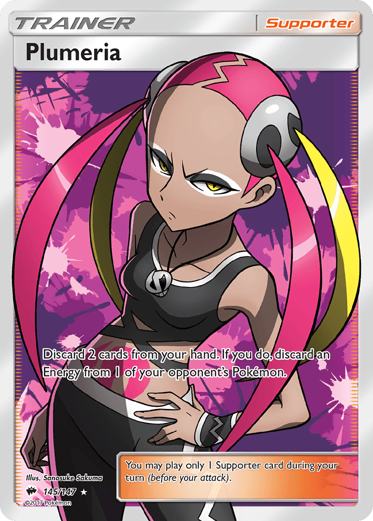 Plumeria, kortbilde fra pokemontcg.io