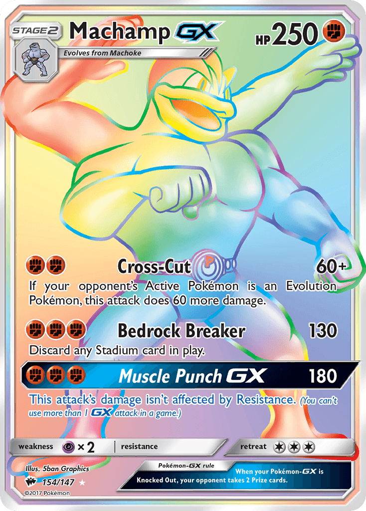 Machamp-GX, kortbilde fra pokemontcg.io