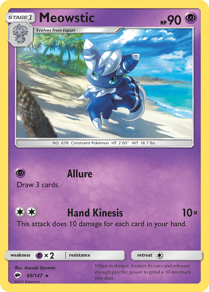 Meowstic, kortbilde fra pokemontcg.io