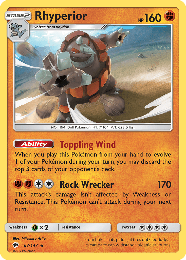 Rhyperior, kortbilde fra pokemontcg.io