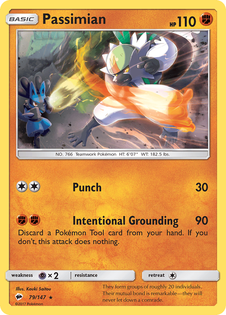 Passimian, kortbilde fra pokemontcg.io