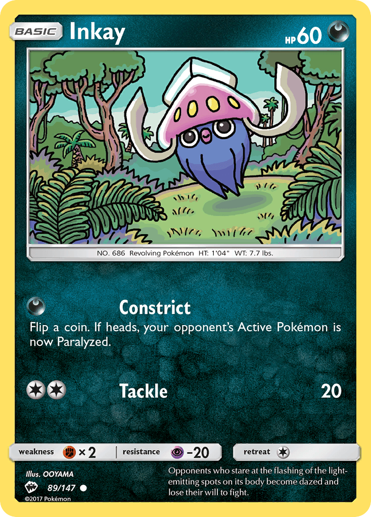 Inkay, kortbilde fra pokemontcg.io