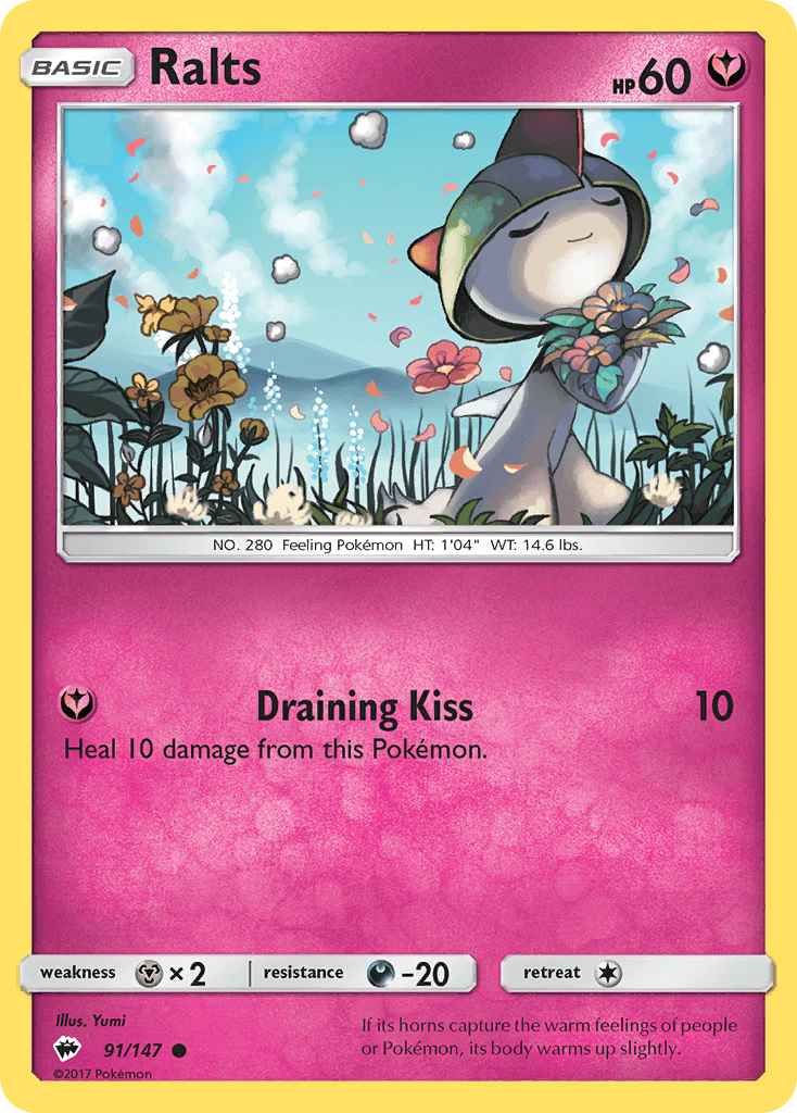 Ralts, kortbilde fra pokemontcg.io