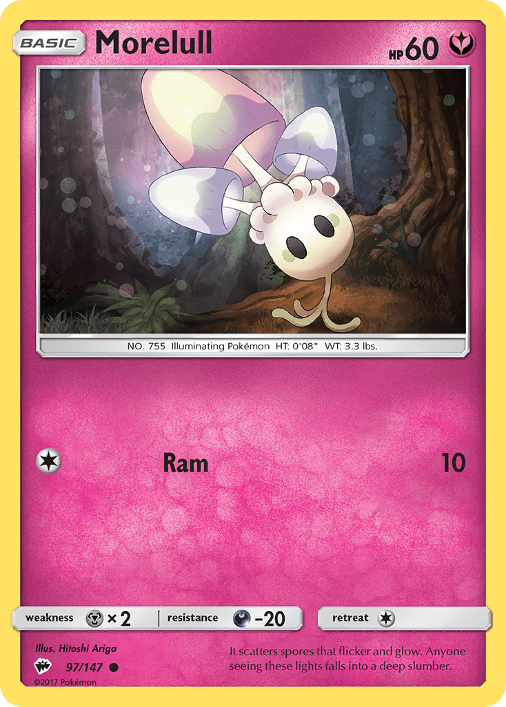 Morelull, kortbilde fra pokemontcg.io