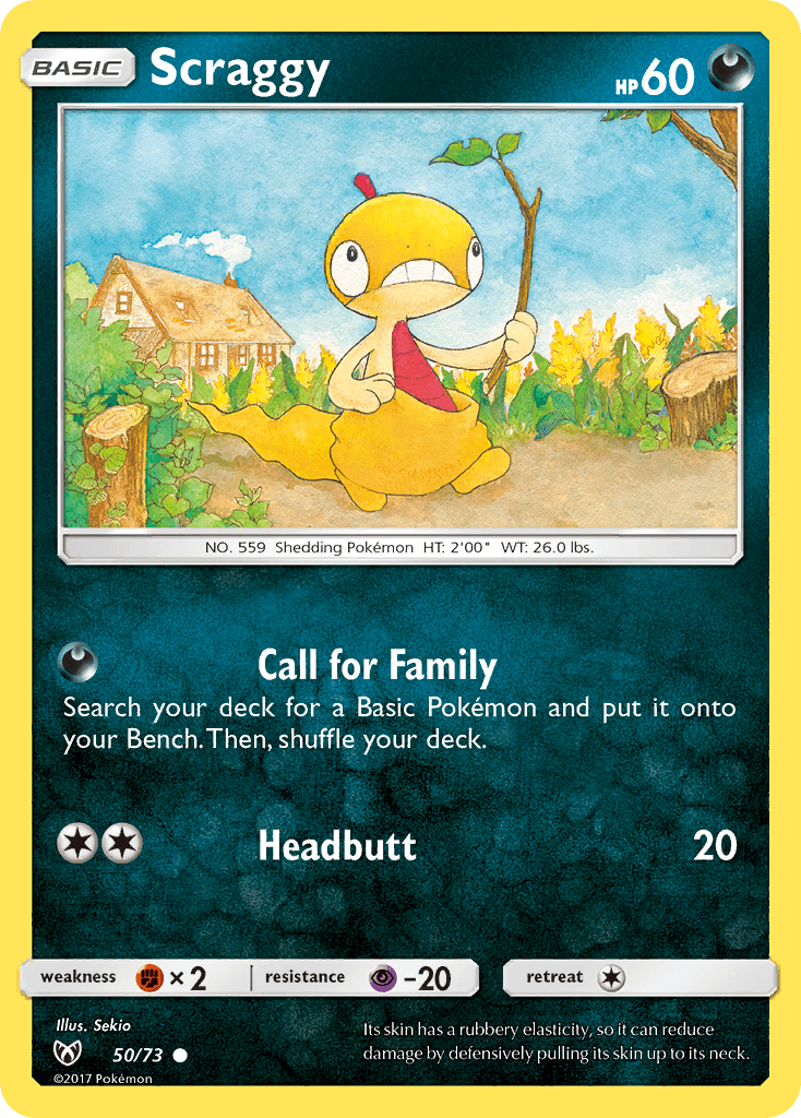 Scraggy, kortbilde fra pokemontcg.io