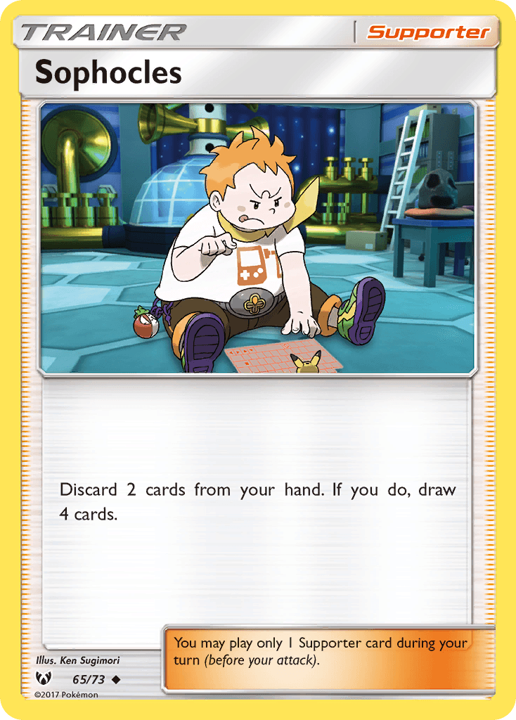 Sophocles, kortbilde fra pokemontcg.io