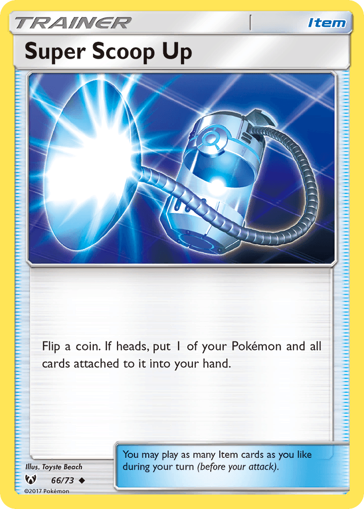 Super Scoop Up, kortbilde fra pokemontcg.io