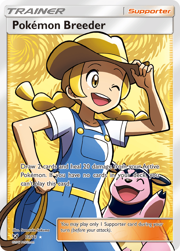 Pokémon Breeder, kortbilde fra pokemontcg.io
