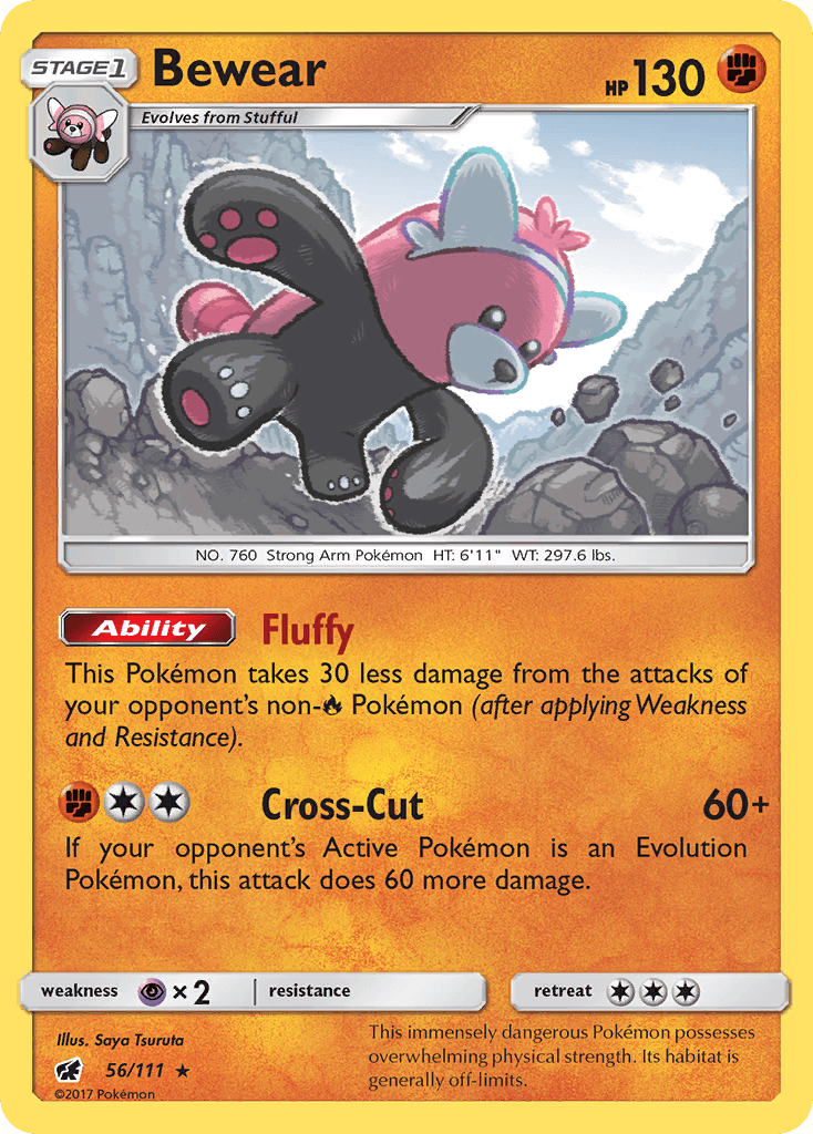 Bewear, kortbilde fra pokemontcg.io