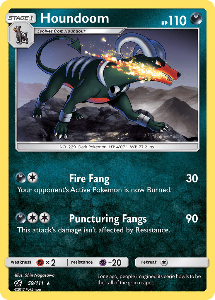 Houndoom, kortbilde fra pokemontcg.io