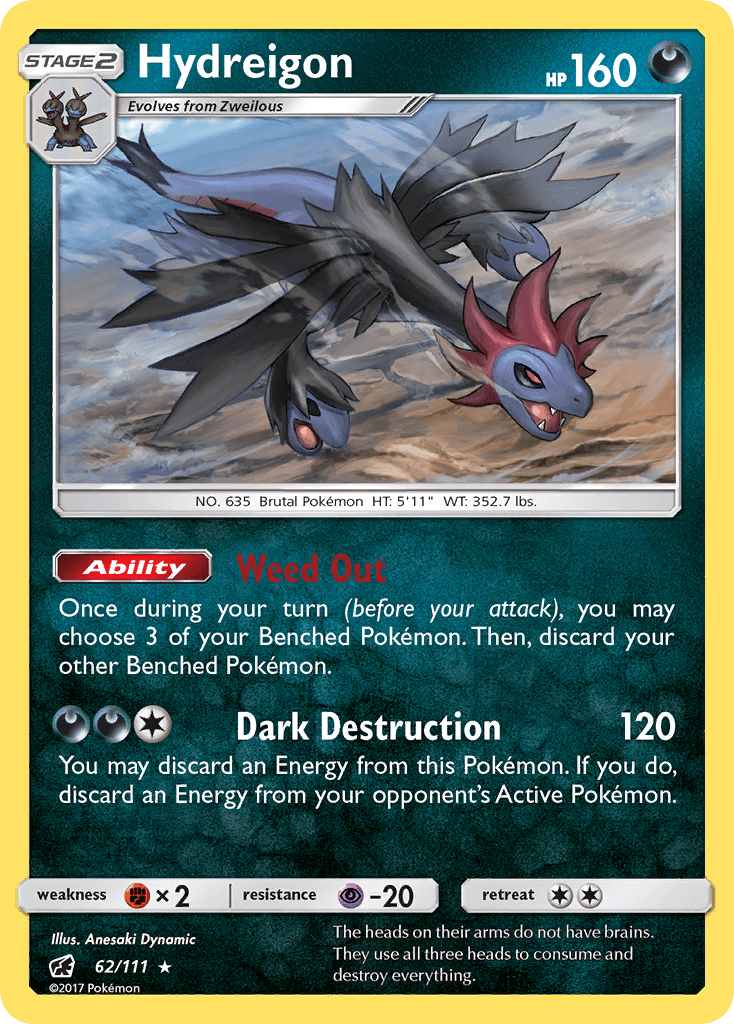 Hydreigon, kortbilde fra pokemontcg.io