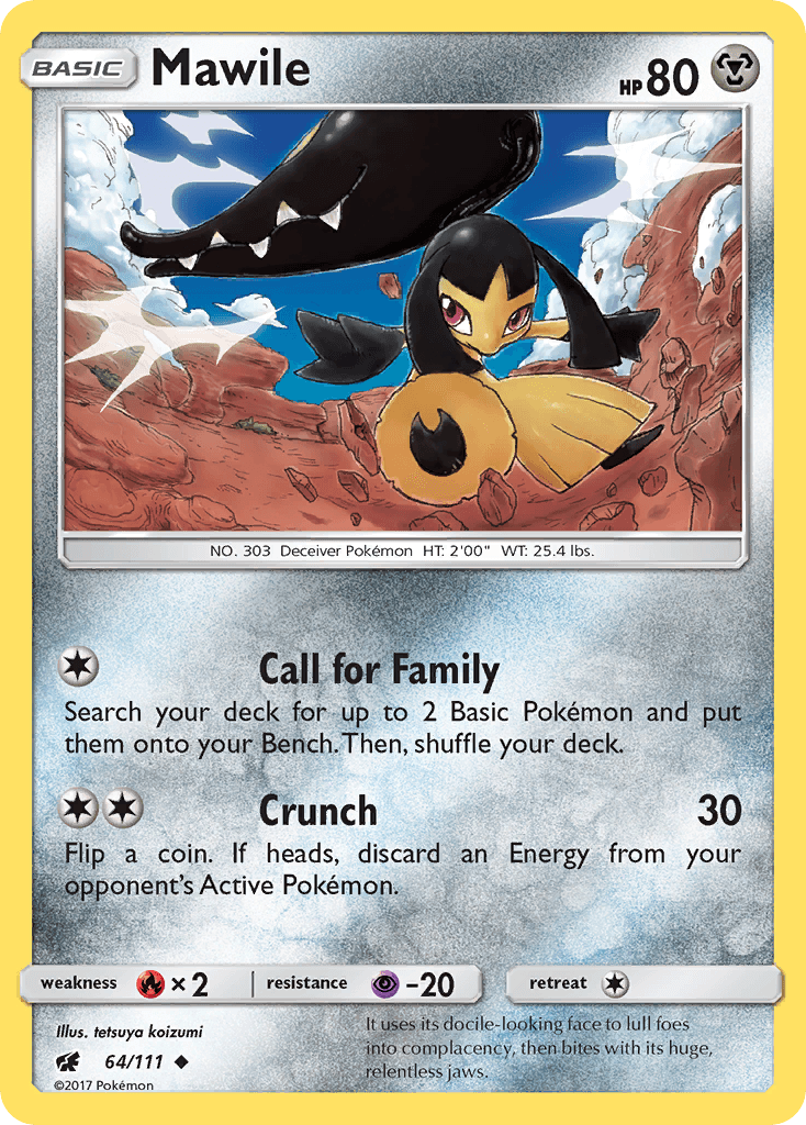 Mawile, kortbilde fra pokemontcg.io