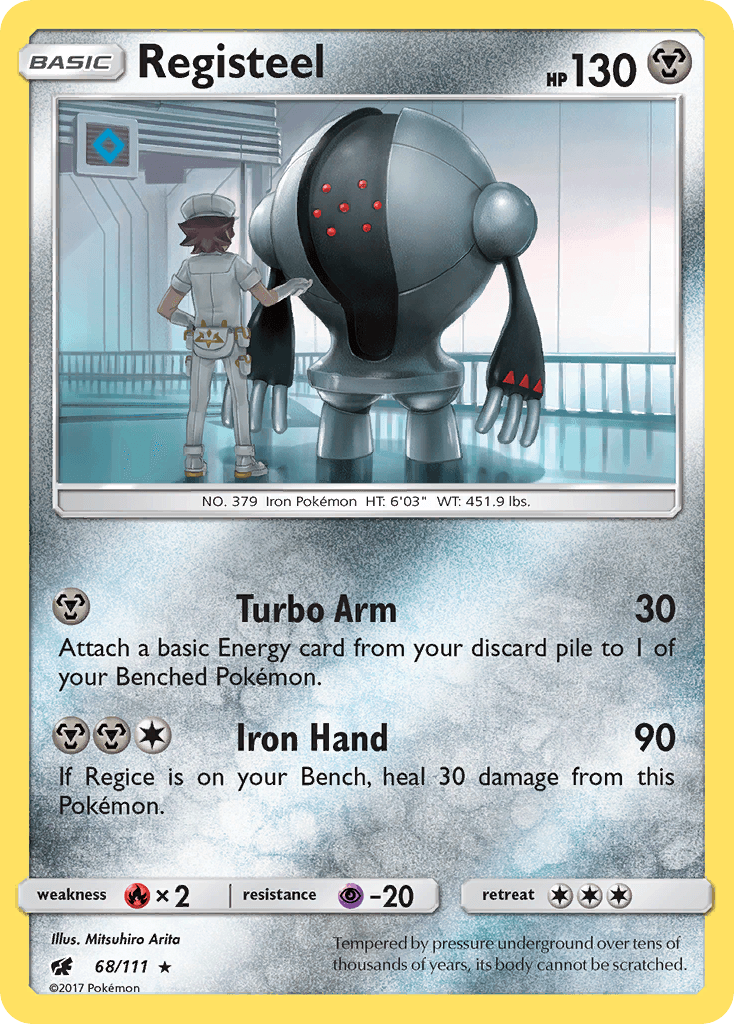 Registeel, kortbilde fra pokemontcg.io