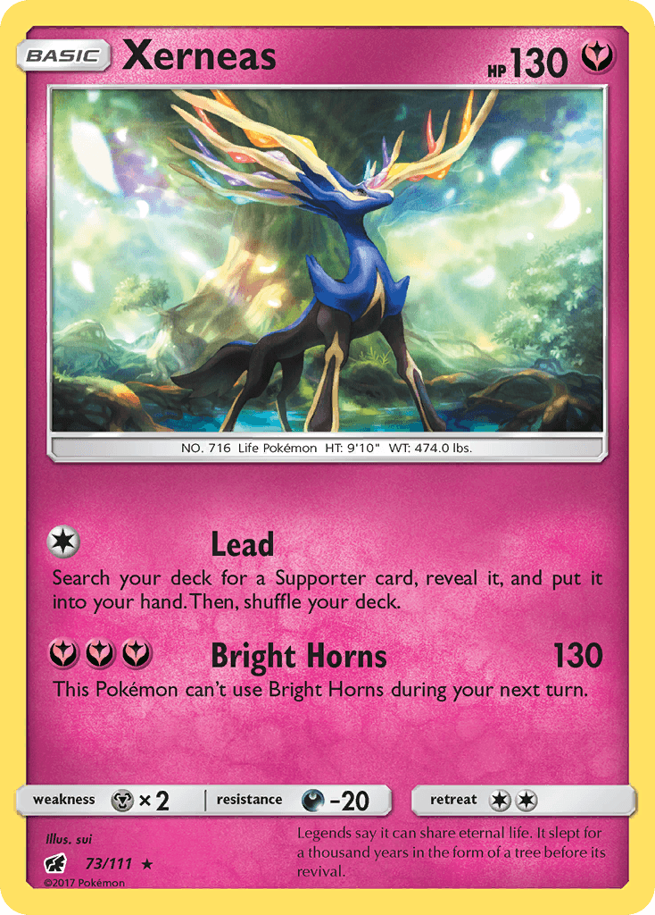 Xerneas, kortbilde fra pokemontcg.io