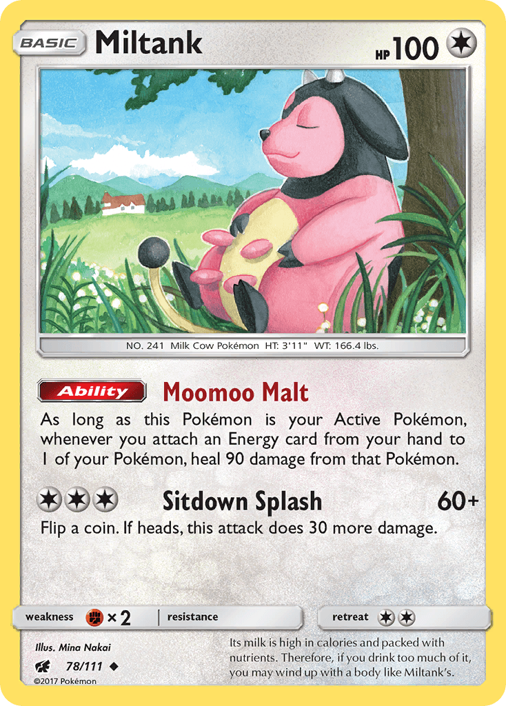 Miltank, kortbilde fra pokemontcg.io