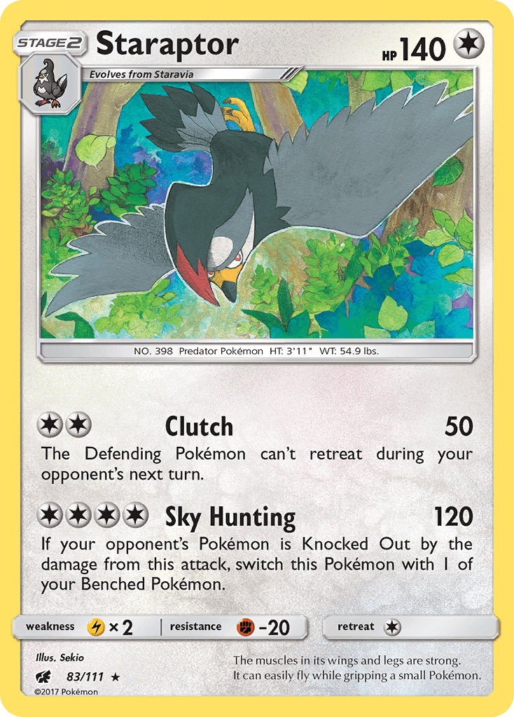 Staraptor, kortbilde fra pokemontcg.io