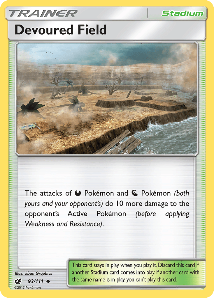 Devoured Field, kortbilde fra pokemontcg.io