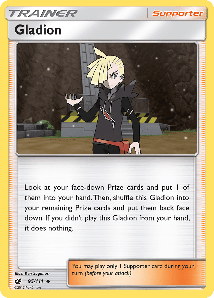 Gladion, kortbilde fra pokemontcg.io