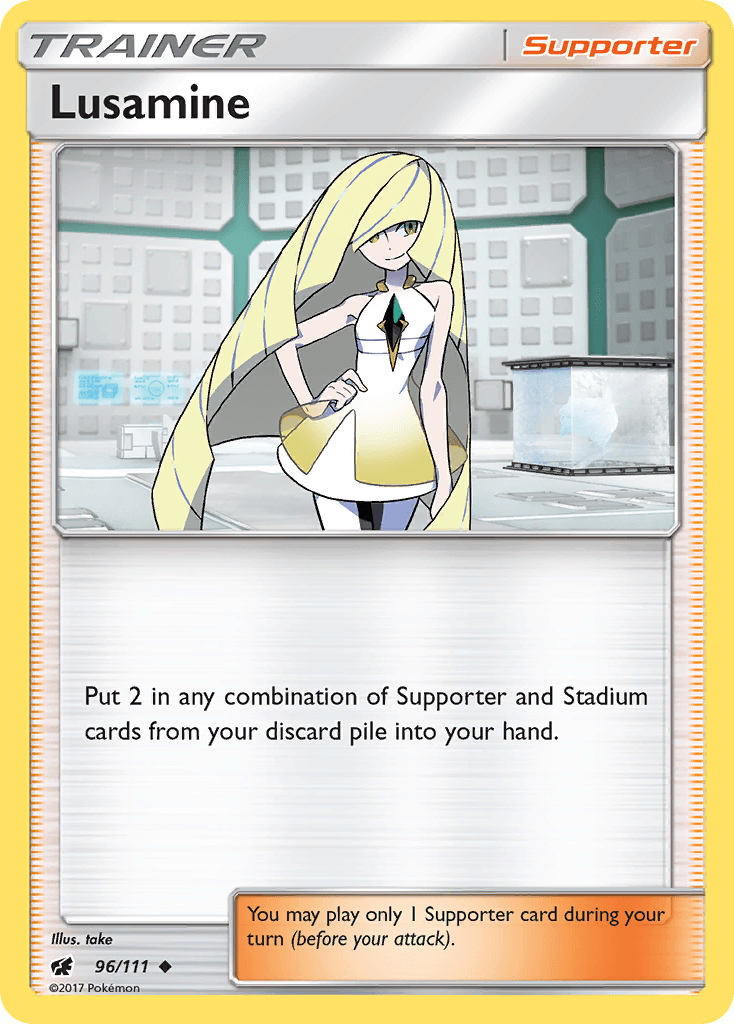 Lusamine, kortbilde fra pokemontcg.io