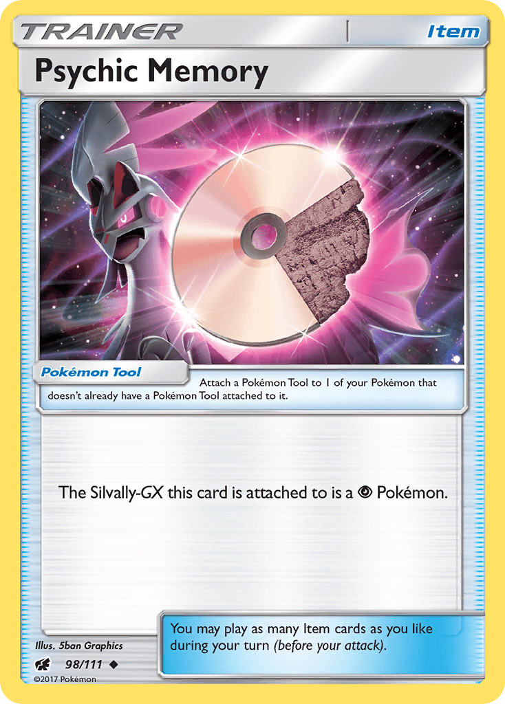 Psychic Memory, kortbilde fra pokemontcg.io
