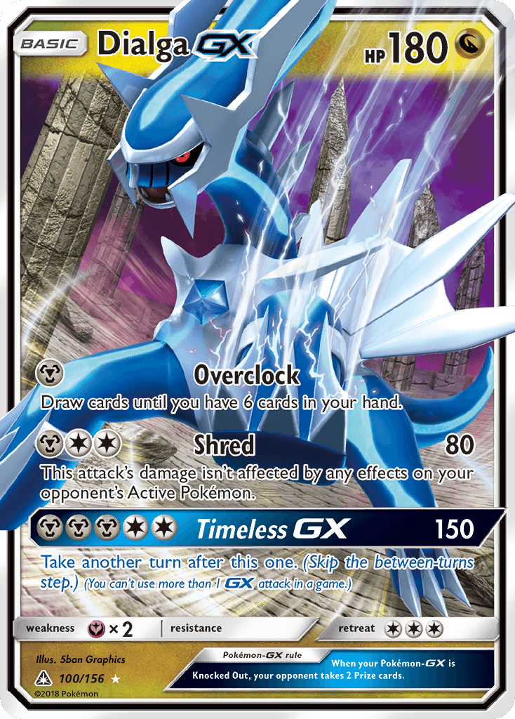 Dialga-GX, kortbilde fra pokemontcg.io