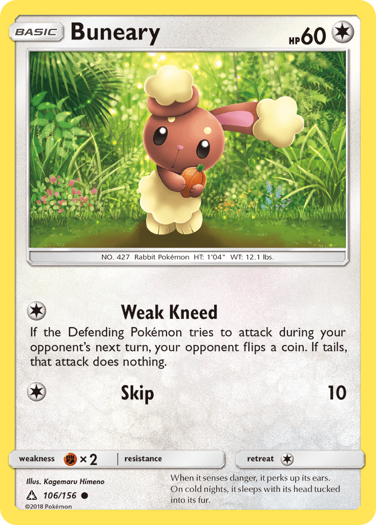 Buneary, kortbilde fra pokemontcg.io