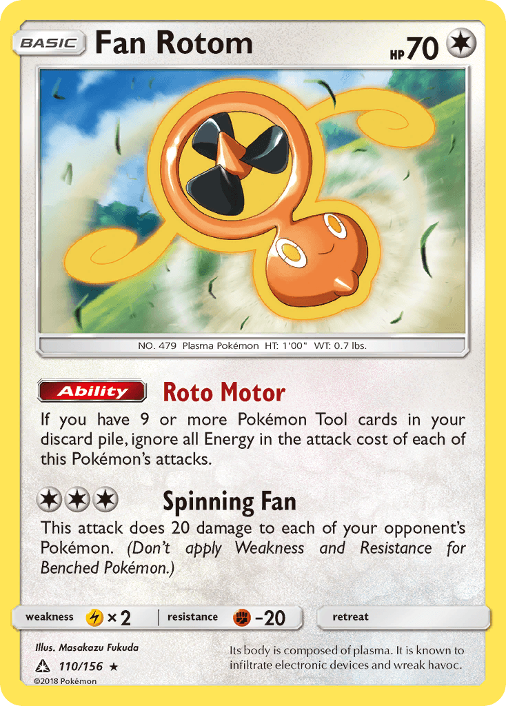 Fan Rotom, kortbilde fra pokemontcg.io
