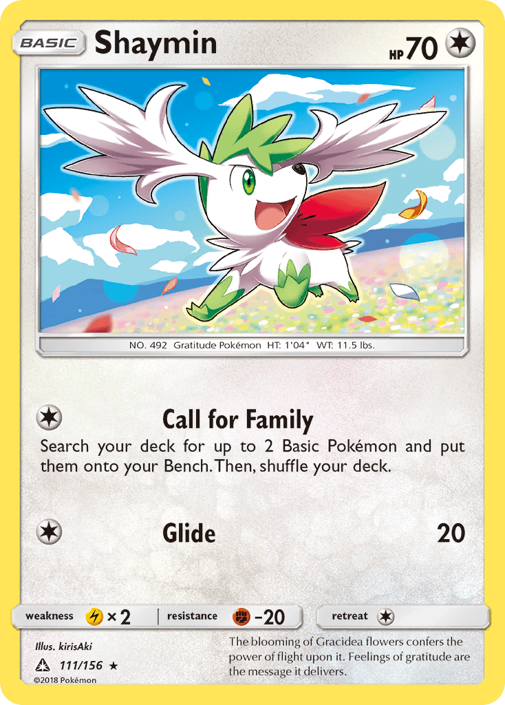 Shaymin, kortbilde fra pokemontcg.io
