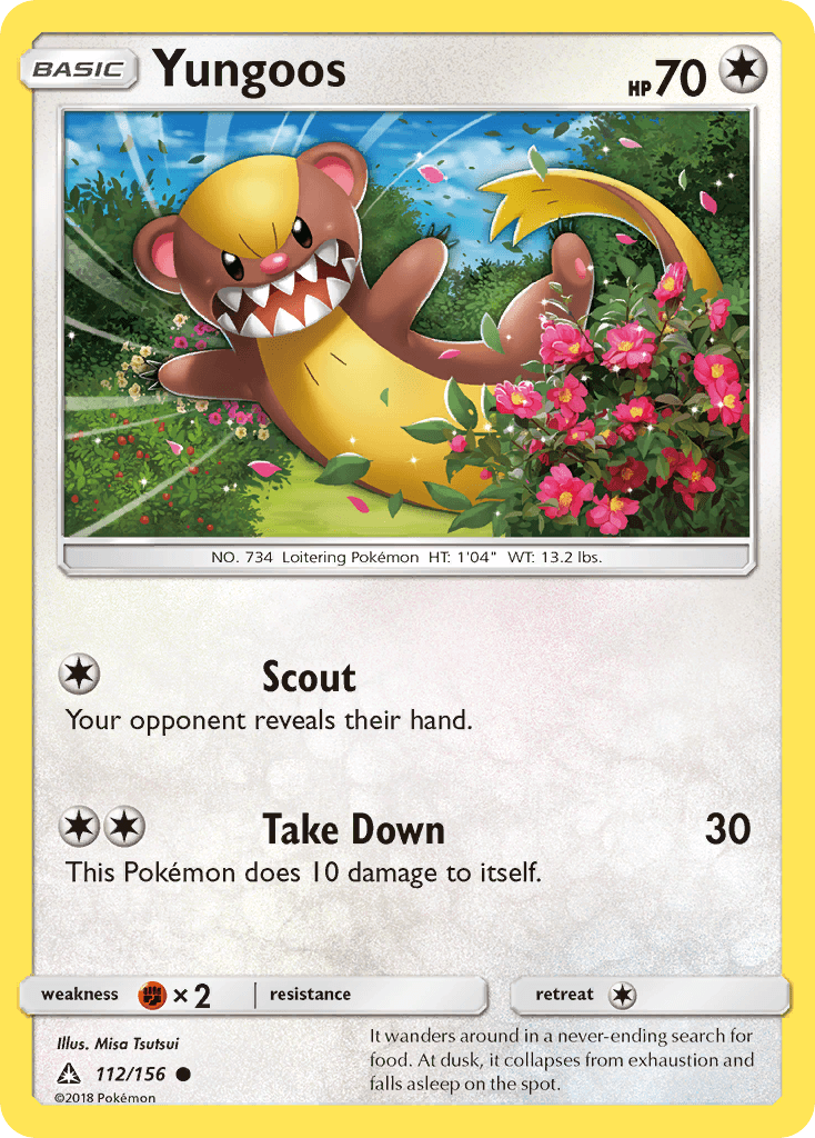Yungoos, kortbilde fra pokemontcg.io