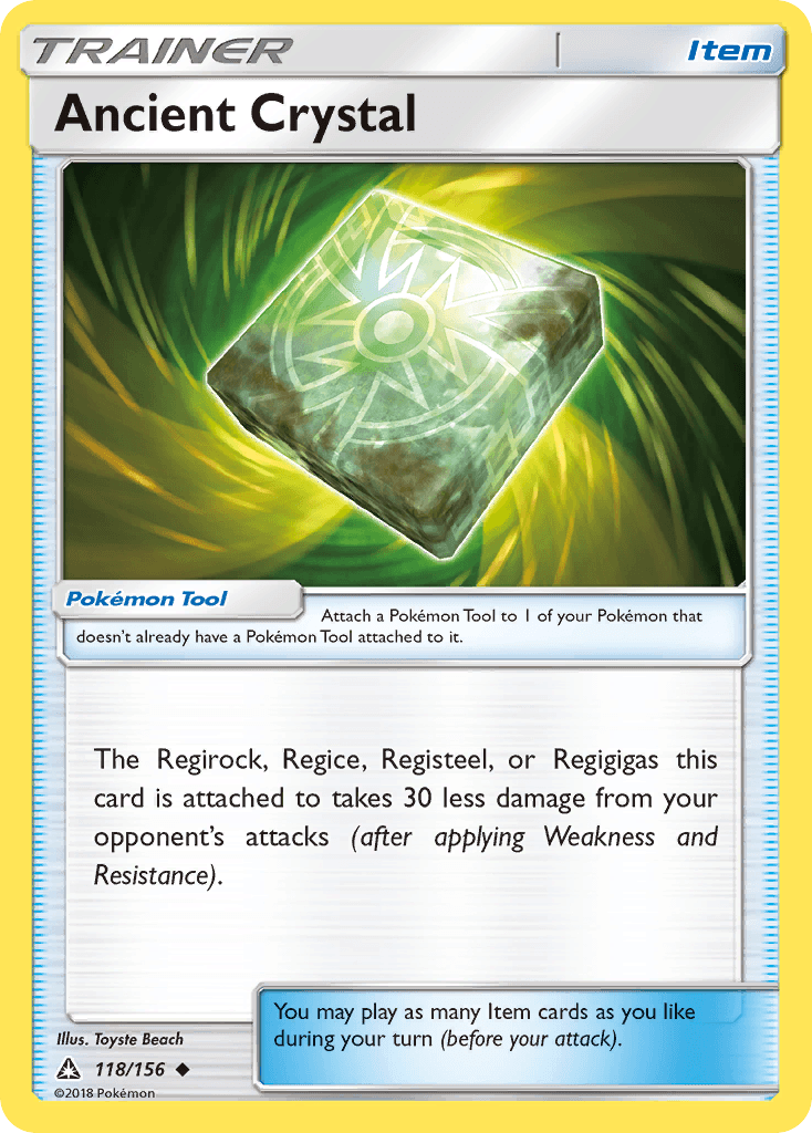 Ancient Crystal, kortbilde fra pokemontcg.io