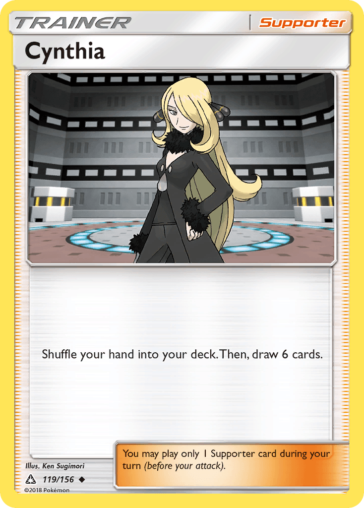 Cynthia, kortbilde fra pokemontcg.io