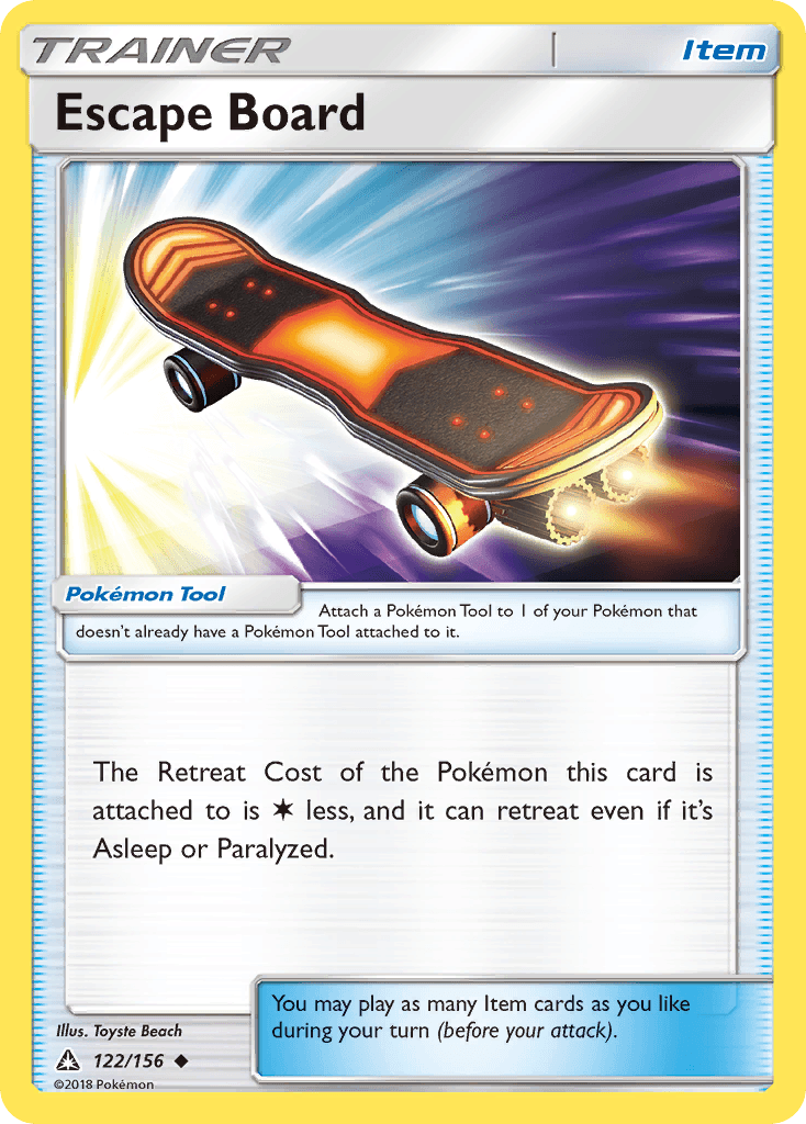 Escape Board, kortbilde fra pokemontcg.io