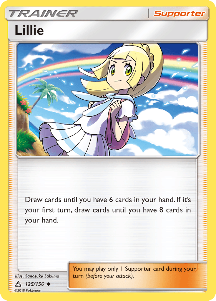 Lillie, kortbilde fra pokemontcg.io