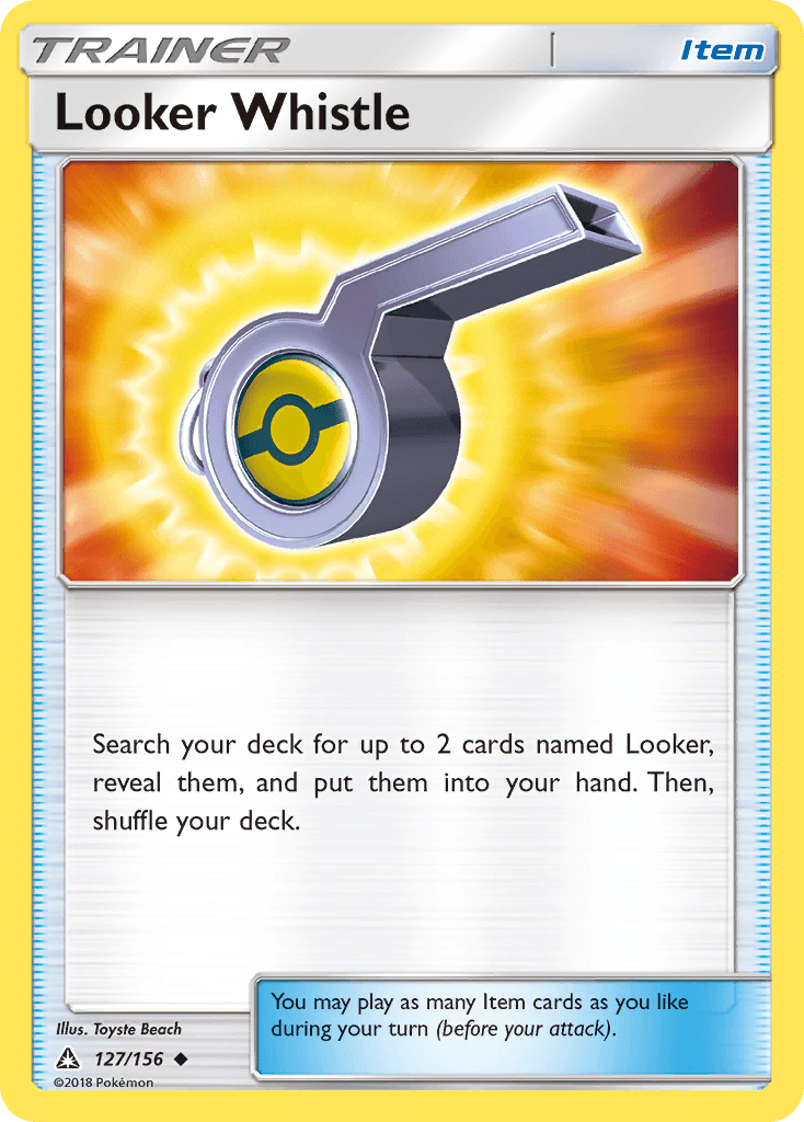 Looker Whistle, kortbilde fra pokemontcg.io